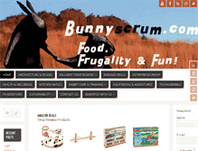 Tablet Screenshot of bunnyscrum.com